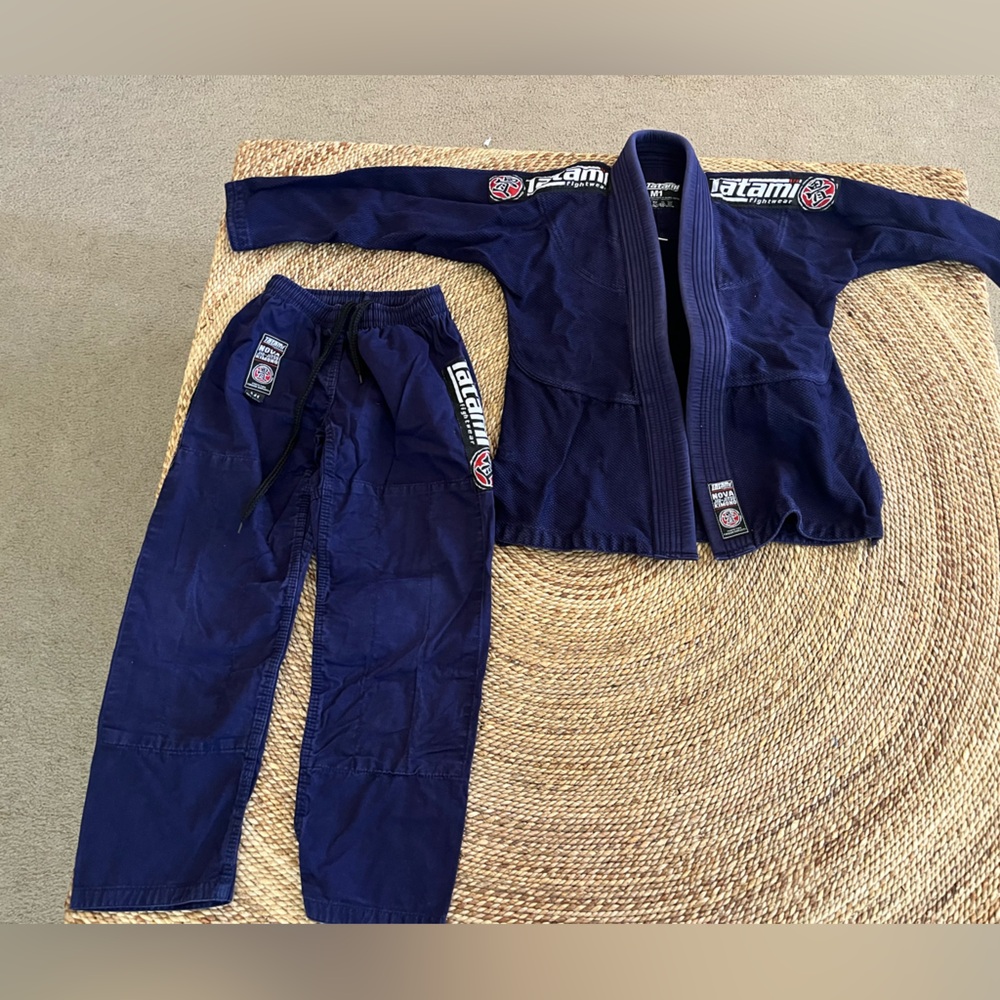 Tatami Kids Blue Jiu-Jitsu Gi Set size M1